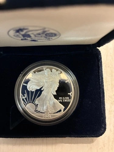 2001 Proof Silver American Eagle