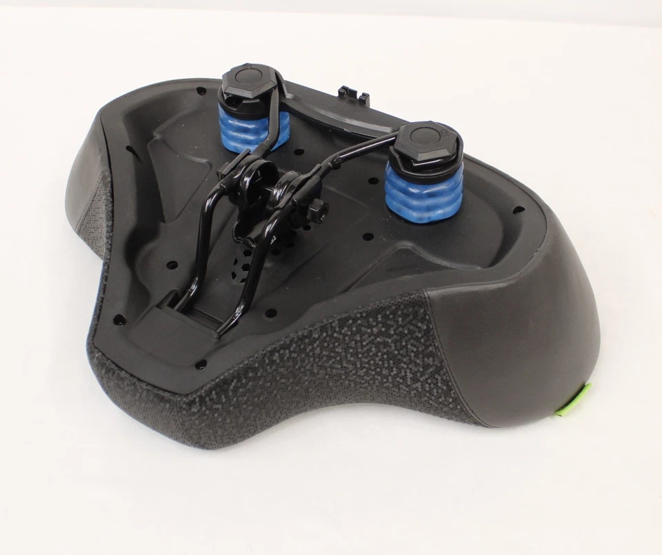 Cojín grueso extra ancho de asiento de bicicleta de gran tamaño para hombre y mujer Foto 3 de 4