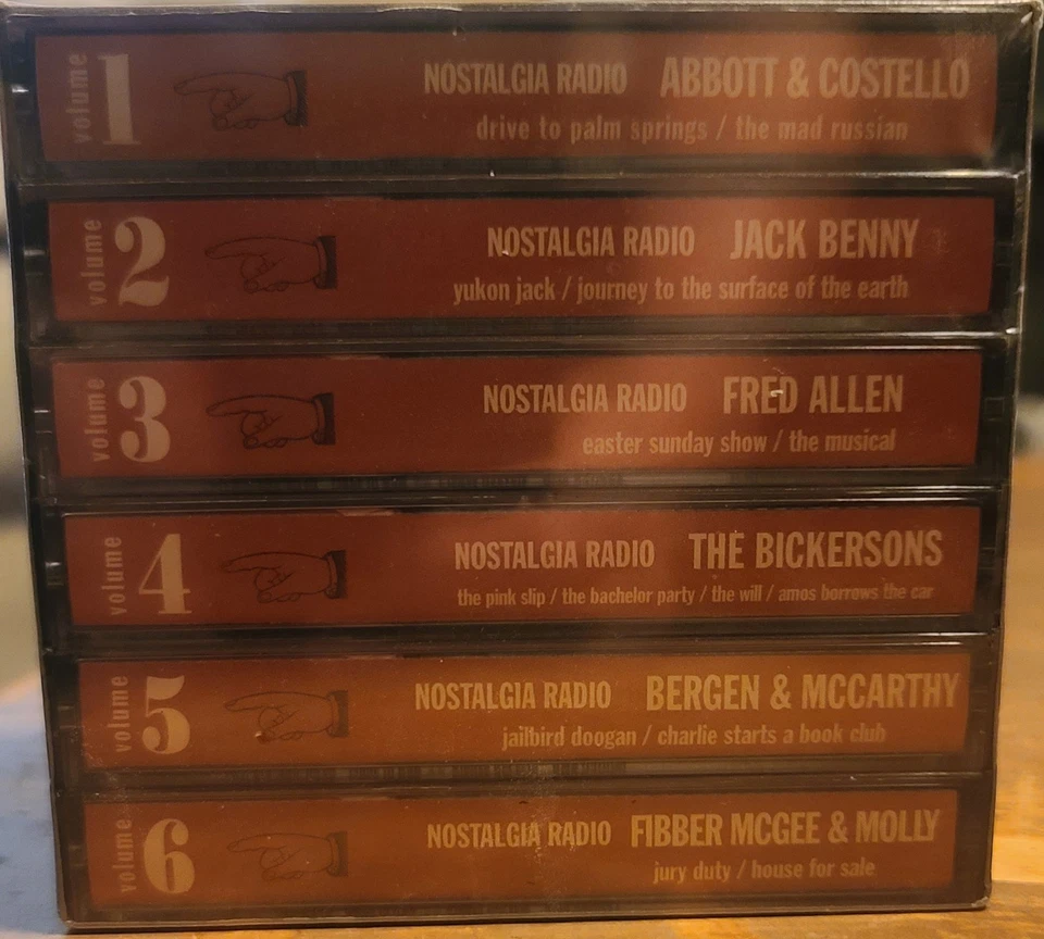 New Nostalgia Radio Comedy Volume 1 - Complete Set of 6 Tapes (Cassette, 1994) - Image 3 of 4