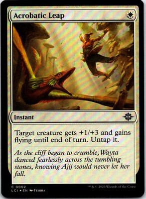 Acrobatic Leap Foil C The Lost Caverns of Ixalan 2 NM