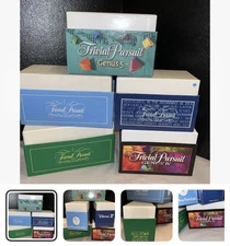 5 Boxes TRIVIAL PURSUIT Cards Disney Family Genus 5 IV Vol II Sports ii