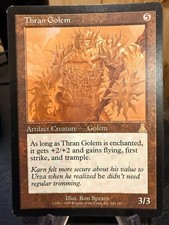 MTG Magic the Gathering Urza's Destiny Thran Golem 62