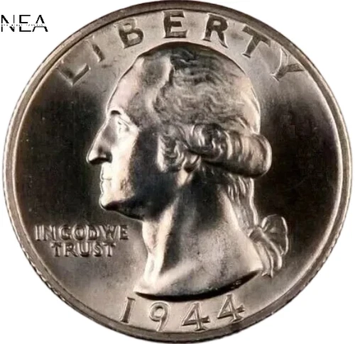 1944-D Washington Quarter ~~ Gem BU ~ 90% Silver