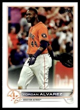 2022 Topps Yordan Alvarez Houston Astros #400