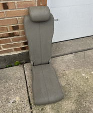 2011-2019 TOYOTA SIENNA 2ND ROW MIDDLE FOLDING JUMP SEAT GRAY LEATHER OEM 11-19