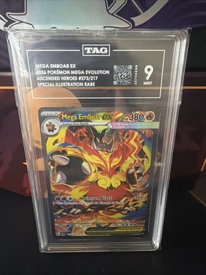 Mega Emboar ex 273/217 SIR Ascended Heroes - Secret Illustration
