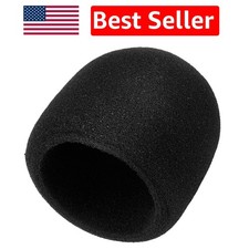 Black Foam Pop Filter for Size A Microphones - Perfect for Singing Streaming