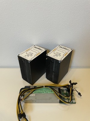 2*Goldshell Mini DOGE III (WiFi) + PSU (Netzteil) -Krypto Miner - Top Zustand!