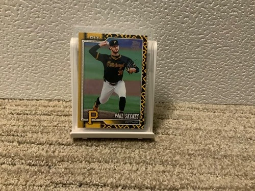 2026 Topps Series 1 - Paul Skenes  card# 100 Team Color Border.