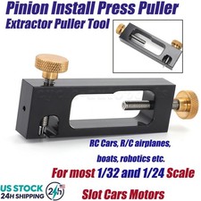 Slot Car Pinion Gear Press Puller Tool For 1/32 1/24 Motors Install Extractor