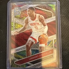 Jabari Smith Jr 2023-24 Panini Spectra #83 Hyper Gold Prizm SP /25 Rockets