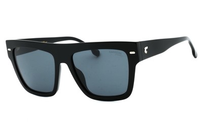 Carrera 3016/S 807IR Black Unisex Rectangular Sunglasses 55-17-140
