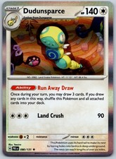Dudunsparce Holo Rare SV: Prismatic Evolutions 080/131 NM