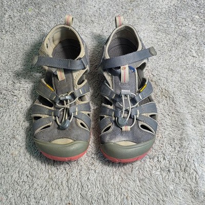 KEEN Clearwater CNX Sandals Gray Pink Sport Hiking Women 6.5