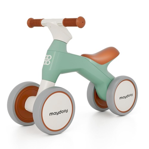 Baby Balance Bike, Balance Bike for 1 Year Old Boys Girls, 4 Wheels Bike, Fir...