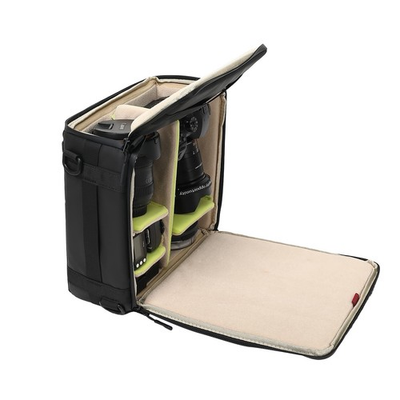 #ad svatin Camera Insert BagShockproof amp;Pressure proof Dual 6L XS Black Grey $55.02
