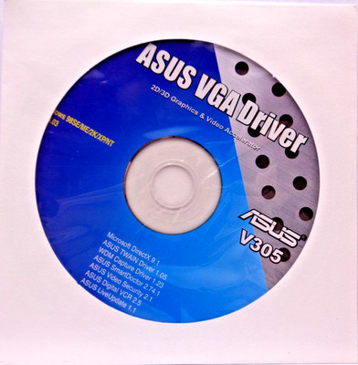 IBM PC -- ASUS VGA DRIVER (ASUSTEK - CD-ROM)