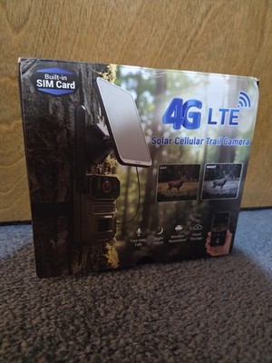 4G LTE Trail Cam Opened But Unused