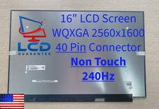 Dell G Series G16 7630 16" WQXGA 240Hz Non Touch Laptop LCD Screen