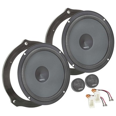 Hertz K-165 Lautsprecherset passt für Ford Focus C-Max S-Max Mondeo Kuga 165mm