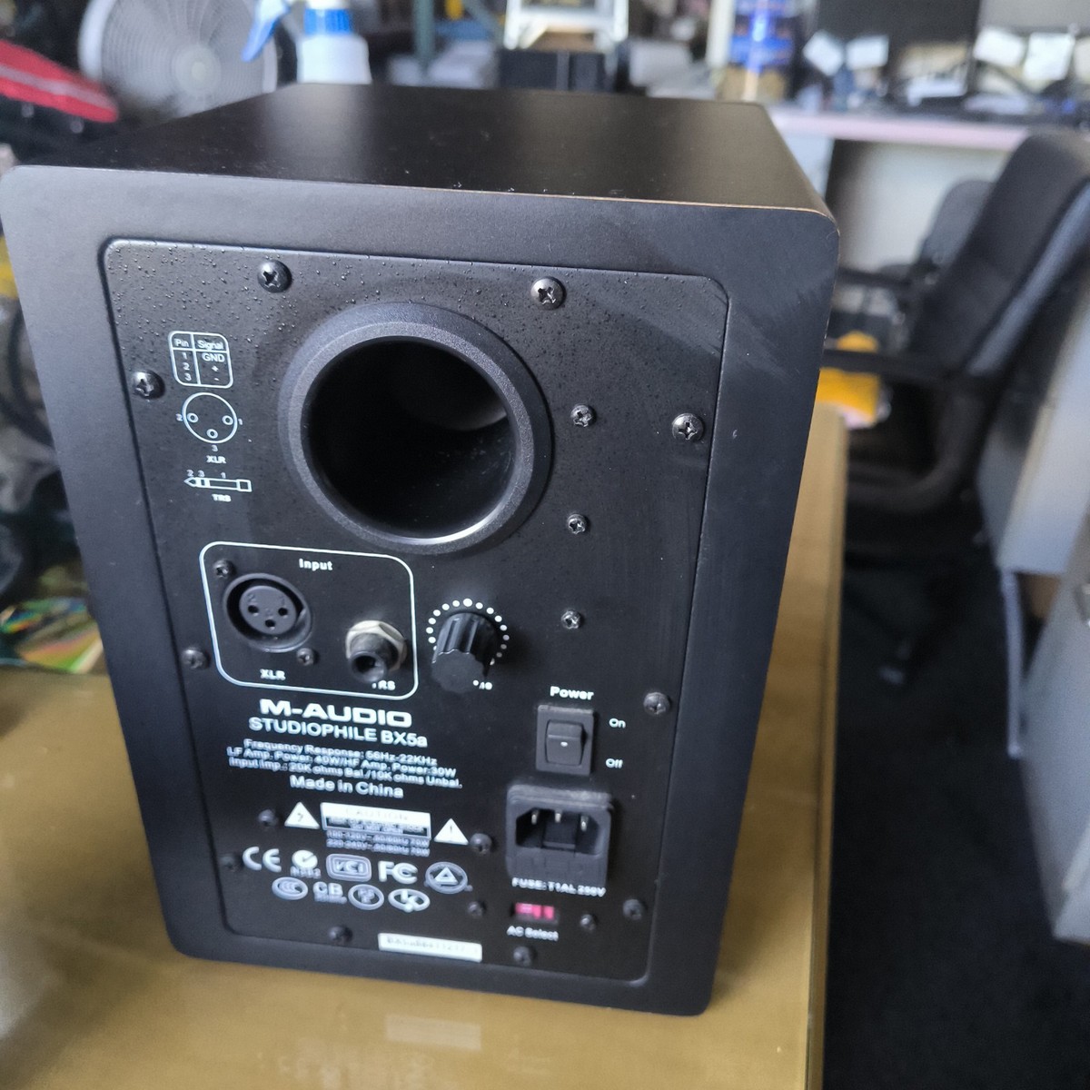 M-AUDIO STUDIOPHILE BX5a スピーカー 本体 Pair of M-Audio Studiophile BX5a Black Gray Studio Monitors