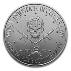 2 oz UHR Silver Round - Deuce Head Four Skull (Type II)