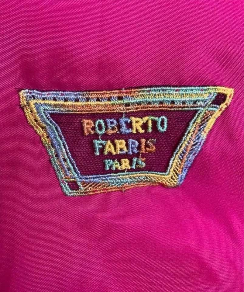 Roberto Fabris Designer Silk Cocktail Dress, Vintage 1980s - Photo 3/4