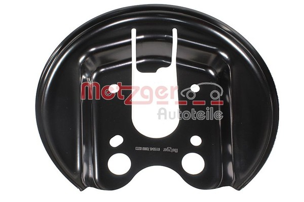Spritzblech Bremsscheibe Metzger Autoteile 6115545 Stahlblech FüR Peugeot 308 1-image