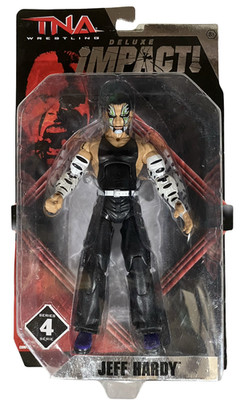 Jeff Hardy TNA Wrestling Deluxe Impact Series 4 Action Figure NEW 2010