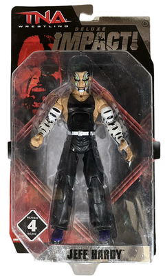 WWE IMPACT WRESTLING JEFF HARDY フィギュア Jeff Hardy TNA Wrestling Deluxe Impact Series 4 Action Figure NEW