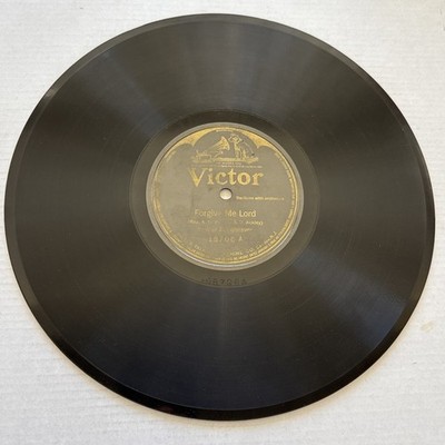 Homer Rodeheaver   Forgive Me Lord / Old Rugged Cross - 78 RPM Victor   18706