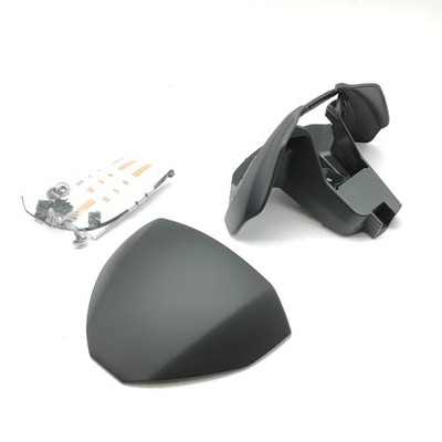 Windschutzscheibensatz, schwarz matt, Original A9700640-PS, Triumph Trident 660