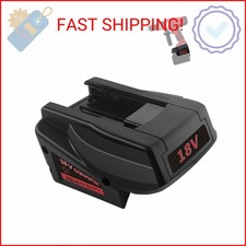 Fybemax Adapter M18V18 for Milwaukee M18 18V Battery to for Milwaukee V18 48-11-