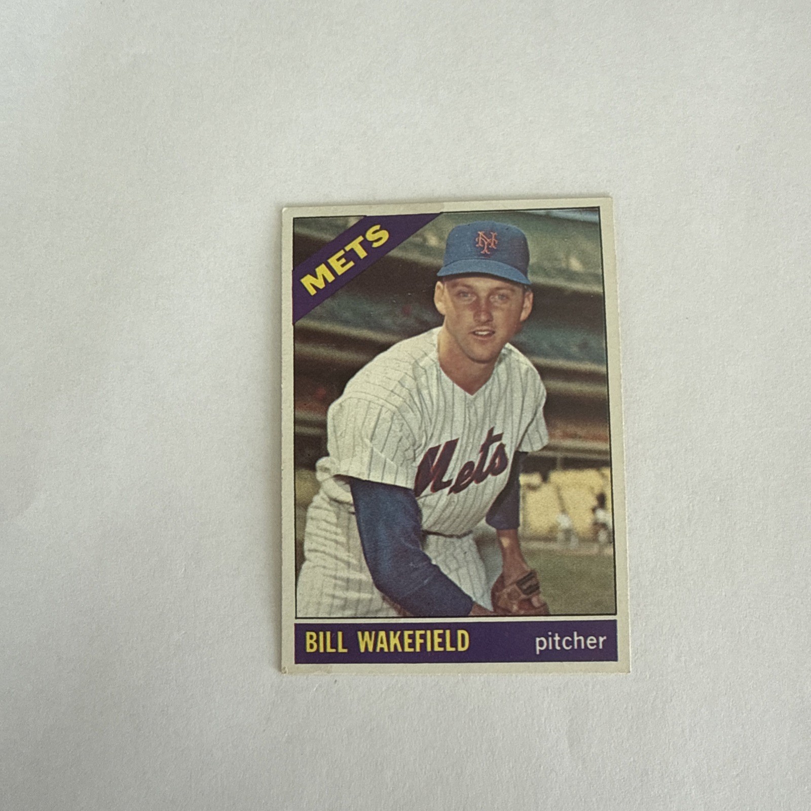 1966 Topps #443 Bill Wakefield. EX