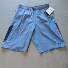 Nike Men's Swim Trunks 9" Core Contend Swim Shorts Size Small Blue New With Tags