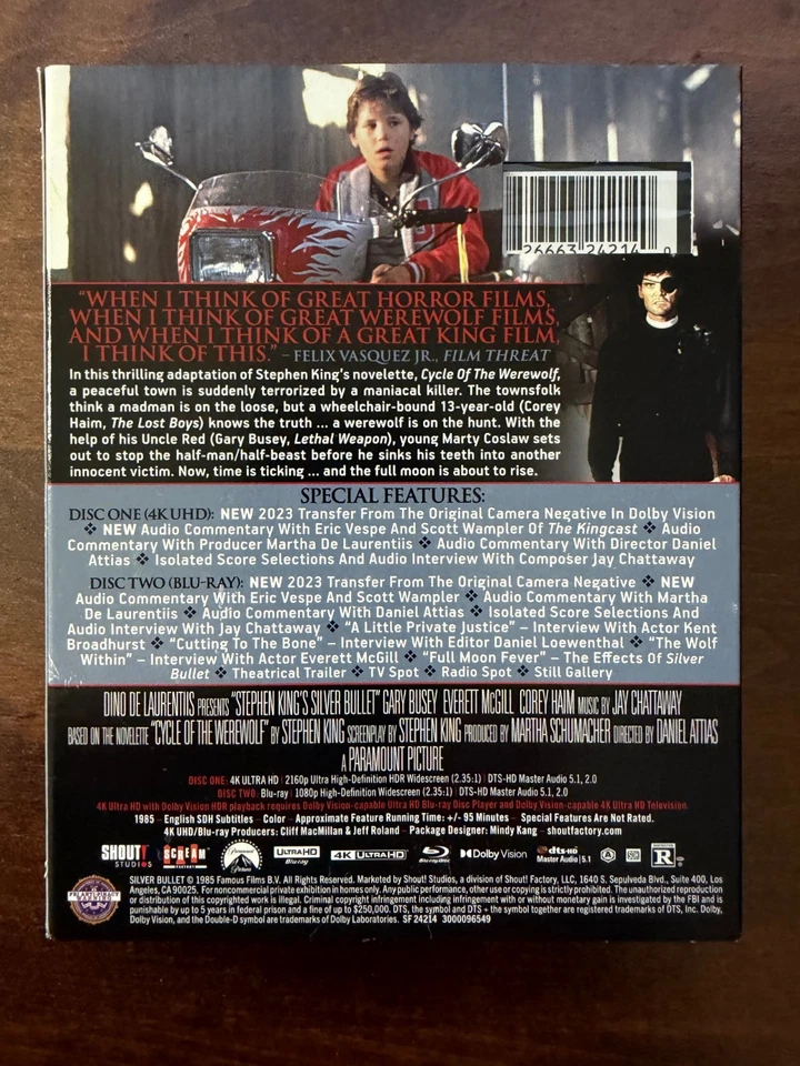 Silver Bullet (4K) W/Slipcover - Image 2 of 4