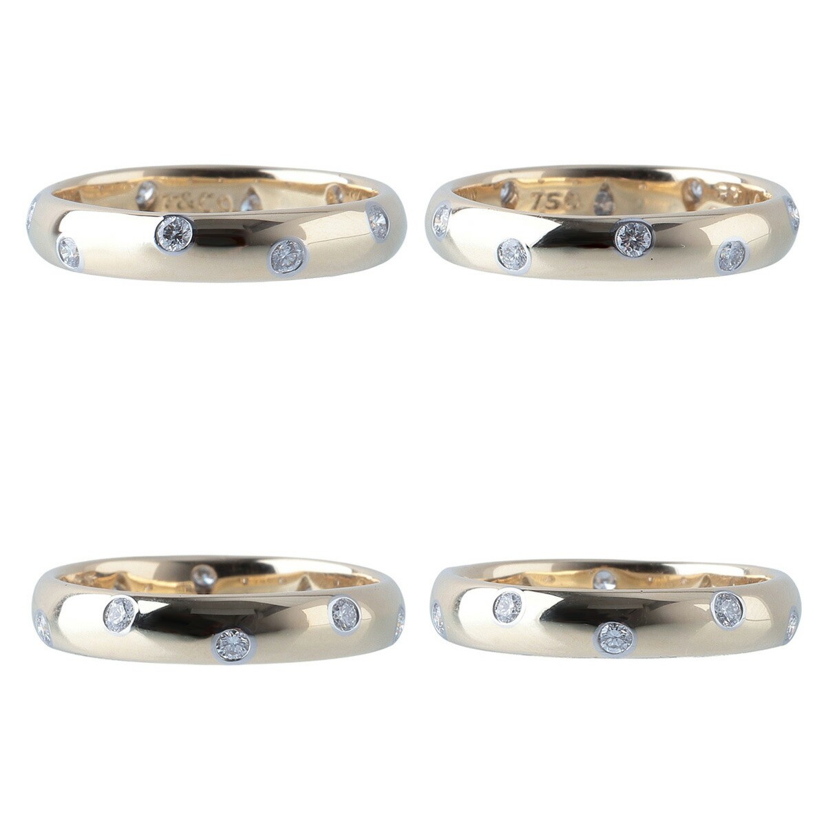 Boucheron Quatre White Gold Ring US 6.75 Au750PG/WG/YG Jewelry