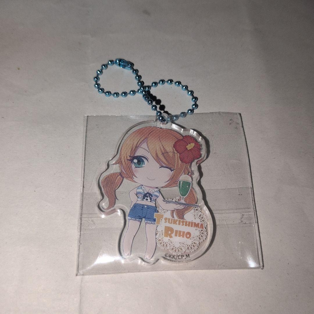 The Cafe Terrace and Its Goddesses Riho Tsukishima Deformed Acrylic Keychain