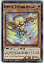 Yugioh -Blackwing - Chinook the Snow Blast - DABL-EN003 Super Rare 1st Ed NM