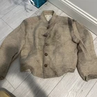 Civil War Confederate Jacket Handmade Wood Buttons