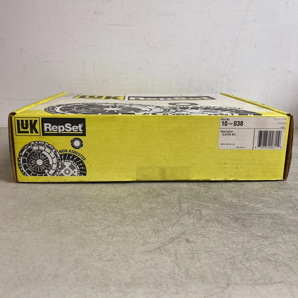 Kit de embrague LuK 10-038 RepSet para 89-91 Mazda RX-7 1,3 L de aspiración natural Foto 2 de 4