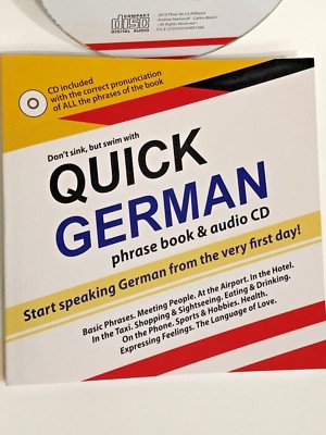 Learn german book with digital audio CD