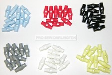 25mm 1 inch Baby Toggle Buttons Plastic ( Choice Of Colour & Quantity )