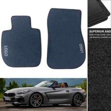 Fußmatten Automatten Velours Schwarz für BMW Z4 E85 2002-2008 2-tlg