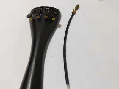 1 PC Aluminum Alloy Violin Tail Piece 1 PC Nylon Violin Gut From 1/4 To 4/4 - Image 1 of 4