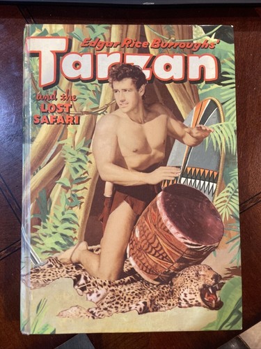 Tarzan und die verlorene Safari ~ Filmromanisierung Tie-in ~ 1957 HC/VG