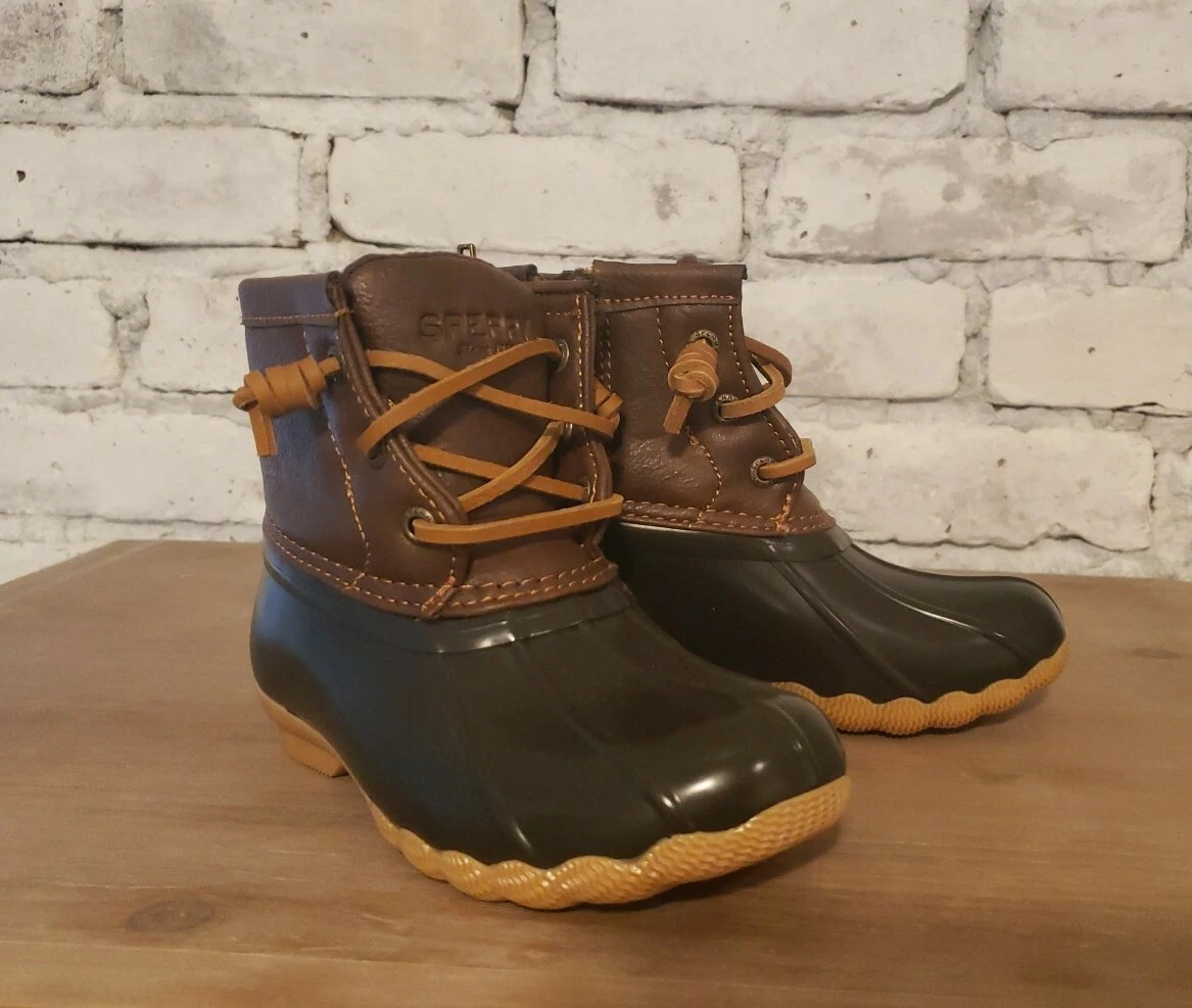 Sperry saltwater duck boots Kids 9M