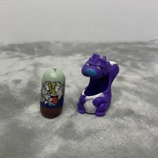 2004 Mighty Beanz Bodz S1: 265 Bad Smell Bean  Skunk Bod Purple 