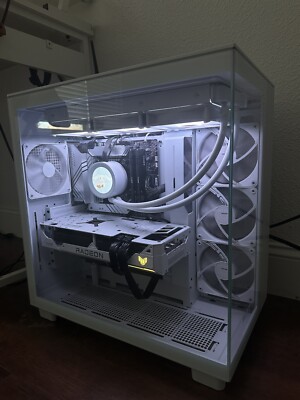 All White Gaming Pc