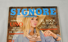 Mexican Playboy SIGNORE Magazine October 1986 Katherine Hushaw